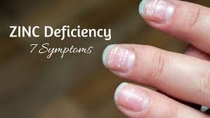 7 unusual symptoms of zinc deficiency