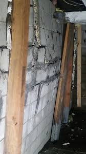 With most of these cinder block using ideas, you won't need much in the way of fancy tools and expensive devices. 2 Opposite Cinder Block Foundation Walls 8 Cracked Doityourself Com Community Forums