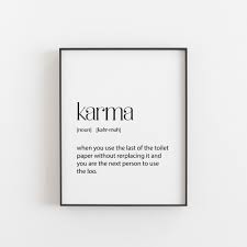 Check spelling or type a new query. Karma Toilet Decor Bathroom Sign Funny Bathroom Wall Art Printable Home Decoration Living Room Wall Decor To Sign Quotes Funny Bathroom Signs Funny Signs