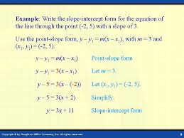Digital Lesson Linear Equations In Two