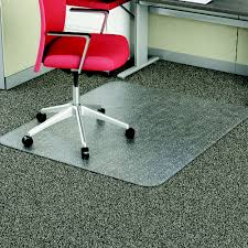 deflecto flat pile carpet chair mat