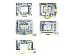 hospital in autocad cad 503