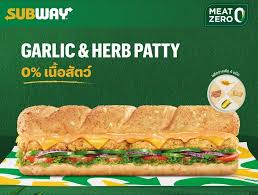 subway thailand adds meat zero patty