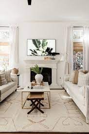 20 elegant white living room ideas for