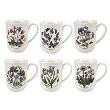 botanic garden tulip beaker mug set of