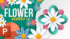 flowers icons powerpoint tutorial 3 min