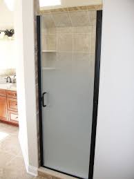 Semi Frameless Shower Door With Privacy