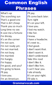most common english phrases with pdf