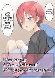 Read A Little Brother Who Becomes A Femboy Based On Your Choices Chapter 1  on Mangakakalot