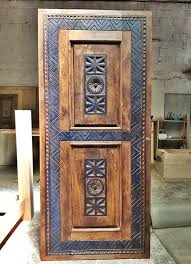 Custom Size Hand Carved Barn Door