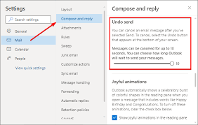 easily recall email in outlook prevent