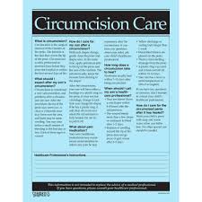 Circumcision Care Tear Pad English Spanish