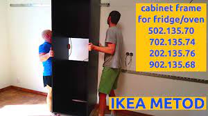 ikea metod kitchen high cabinet frame