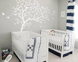 white tree wall decal nursery wall