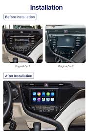 car radio for 2018 2019 toyota camry lhd