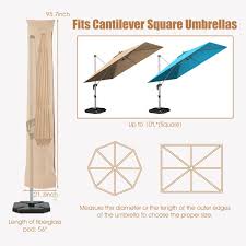 Parasol Offset Cantilever Umbrella
