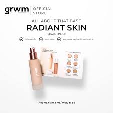 grwm cosmetics shade finder radiant