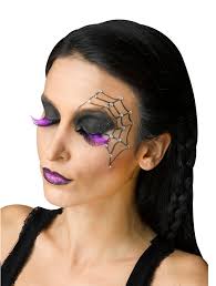 totally ghoul spider eyelashes makeup
