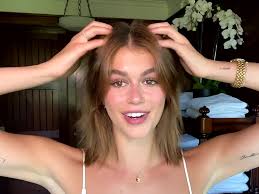 kaia gerber shares her guide to face