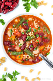 vegan minestrone soup easy the