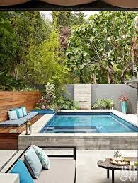 Outdoor Pool And Patio Area Small