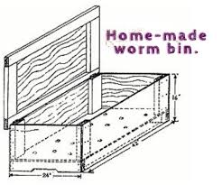 how to build a worm bin farm homestead