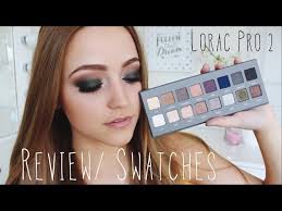 lorac pro palette 2 review swatches