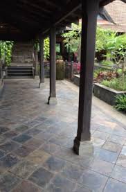 09 asian style villa patio natural