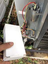 replacement of condenser fan motor and