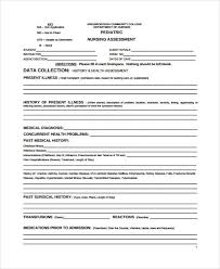 Free 21 Nursing Assessment Form Examples Pdf