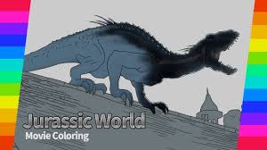 This dinosaurs coloring pages are fun way to teach your kids about dinosaurs. Jurassic World Movie Indoraptor Coloring How To Draw Dinosaur Drawing And Coloring Pages Youtube