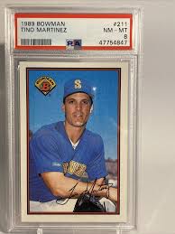 Página creada para los amantes del coleccionismo de tarjetas deportivas principalmente de baseball. Auction Prices Realized Baseball Cards 1989 Bowman Tino Martinez
