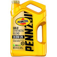 pennzoil gold 0w 20 synthetic blend