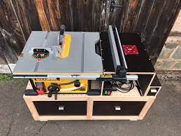 how to build a table saw stand with an