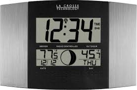 La Crosse Technology Metal Trim Clock W