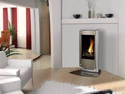 Freestanding Fireplace Small Gas