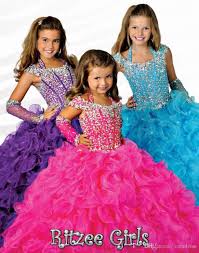 Hot Fashion Ritzee Girls Girls Pageant Dresses Little Girls