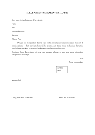 21 contoh surat pengunduran diri resign download doc. Http Asrama Um Ac Id Wp Content Uploads 2020 08 Surat Pernyataan Karantina Mandiri 1 Pdf