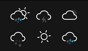 Was die symbole bedeuten : Animierte Css Wetter Symbole Hilfe