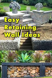 Easy Retaining Wall Ideas Landscaping