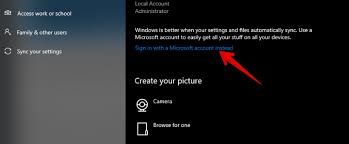 Note that if you see sign in with a local account instead, you're already using your microsoft account. How To Switch Local Account To Microsoft Account In Windows 10