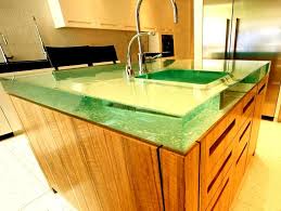 Solid Glass Countertop Glass