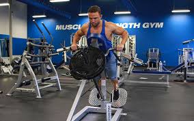 machine t bar row video exercise guide
