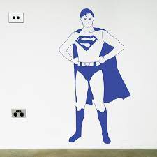 Superman Wall Sticker Kid S Space