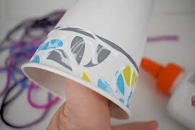 Paper Cup Snowman Craft Our Kid Things