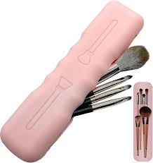 silicone makeup brush case magnetic