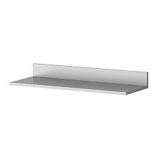 Ikea Stainless Steel Wall Shelf 24x8