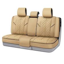 Milano Series 2nd Row Tan Seat Cover