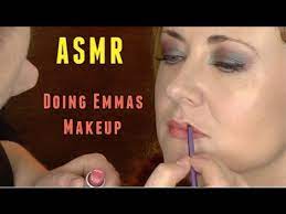 asmr makeup tutorial with emma