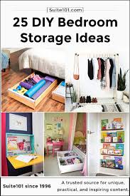 25 diy bedroom storage ideas to keep